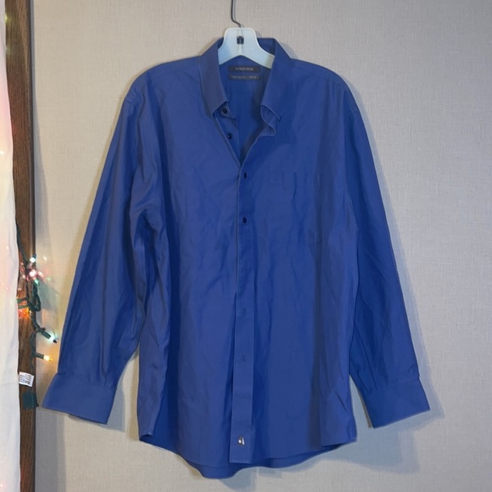 MEN'S NORDSTROM TRADITIONAL FIT LONG SLEEVE BUTTON DOWN SHIRT‎ - Picture 2 of 7